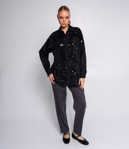 Рубашка #КТ3223 (1), чёрный