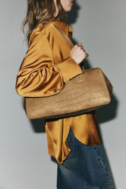 Camisa oversize de sat?n - H&m фото 3