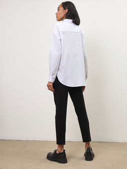 Блузка женская дл. рук. KATHARINA KROSS KK-B-00041-сиреневый.полоска фото 4