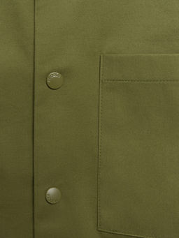 ACOOLA / Сорочка верхняя детская для мальчиков Fortiso хаки  фото 5