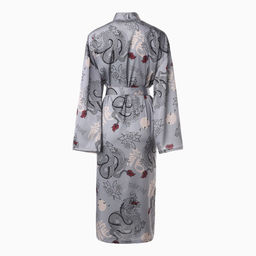 Халат домашний женский KAFTAN «Дракон», размер 44-46, серый