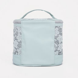 Косметичка на молнии, цвет голубой