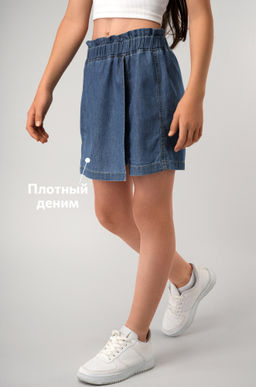 Джинсовая юбка-шорты для девочки Happyfox - Happy fox фото 6
