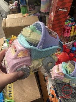 Песочный набор с машинкой