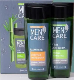 М DP Набор MEN CARE (гель д/душа 250мл + шампунь 250мл).10