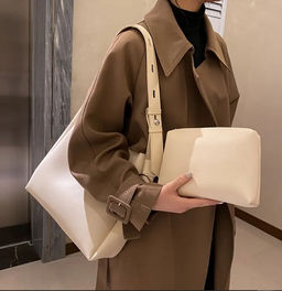 Сумка A-8830-Cream - Ferro фото 10