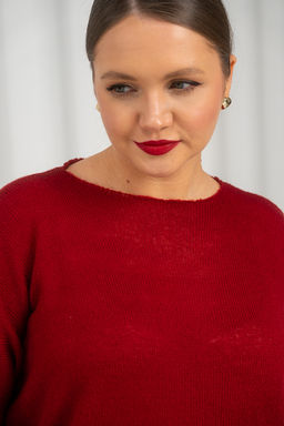 Джемпер Д-207 бордо - Angelika фото 7