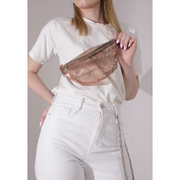Сумка поясная Be unique, прозрачная, цвет бежевый - Nazamok фото 11