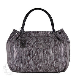 Сумка женская кожаная 8057-8-41 gray purple Polina&Eiterou/30 в Новосибирске