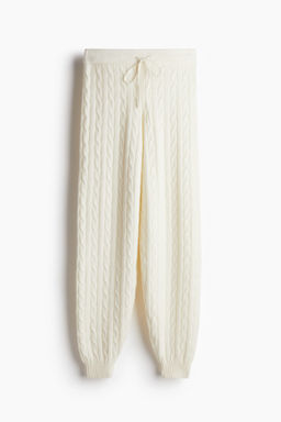 Joggers en punto trenzado - H&m фото 8