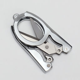 Цена за 2 шт. Ножницы маникюрные, складные, прямые, 10.5 см