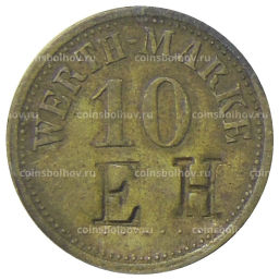 Платежный жетон 10 марок Германия