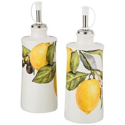 НАБОР ДЛЯ МАСЛА/УКСУСА AGNESS ЛЕМОН ТРИ 2ПР. 6,5*14,5 СМ 300 МЛ