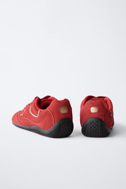 LEATHER SNEAKERS - Zara фото 12