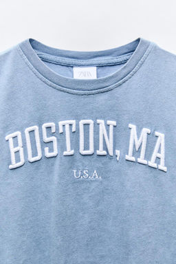 EMBROIDERED T-SHIRT - Zara фото 3