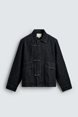 CAZADORA DENIM ALAMARES / ?ndigo - Zara фото 8
