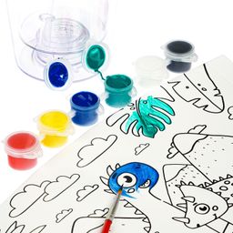 Набор для творчества BONDIBON. СТАКАН-РАСКРАСКА. Динозавры.