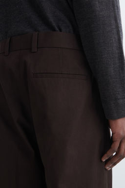 CHINOS DE ALGOD?N TAPERED LEG REGULAR FIT - H&m фото 3