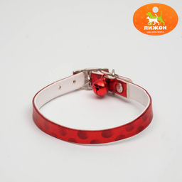 Ошейник перламутровый Пятнашки, 30 х 1 см, микс цветов