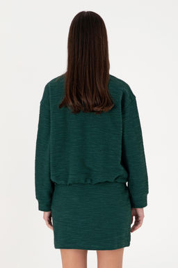 Kad_n Koyu Ye_il Sweatshirt Sepette S_rpriz _ndirim - U.s. polo assn фото 5