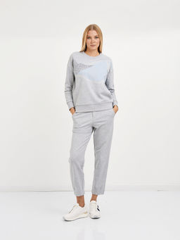 брюки женские укороченные в сером цвете