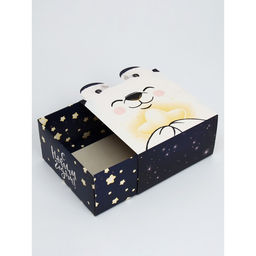 Набор подарочных коробок, 5 шт «Медвежонок», 15 х 15 х 8 см