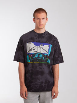 Футболка ЗАПОРОЖЕЦ Gonki Game Loose Fit Tiy Die BLACK