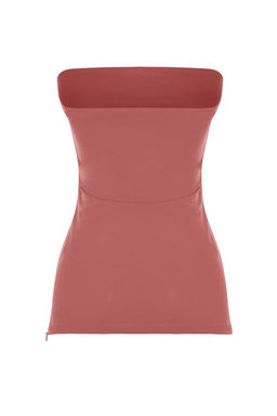 Trendyolmilla Beyaz Straplez Yaka Yandan Fermuarl? Krep Orme Bluz TWOSS23BZ00928  фото 38