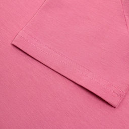 Футболка женская с вырезом лодочка MINAKU: Basic line, лиловая, размер 42