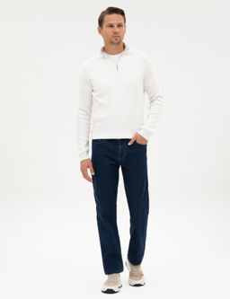 Lacivert Straight Fit Jean Pantolon - Pierre cardin фото 3