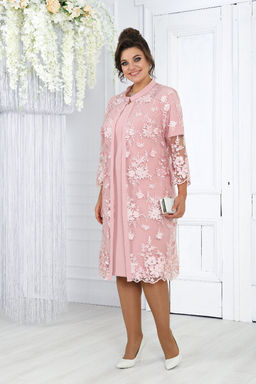 Платье Ninele 7431-Р темно-синий - Mira fashion фото 1388