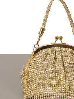 LACCOMA сумка ST126-золотой стразы