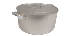 Кастрюля 30 л, 2 руч., мет./кр. Алюминий марки А5 14300