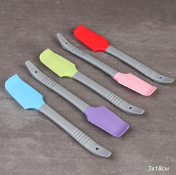 Лопатка кулинарная силиконовая 18см / GR-456 /уп 500/