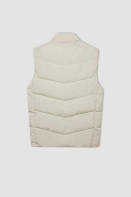 Ветрозащитный водоотталкивающий надувной жилет DeFactoFit стандартной посадки с воротником-стойкой  фото 10