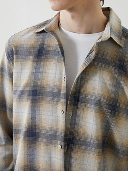 Regular Fit Uzun Kollu Ekose Erkek Oduncu G?mlek