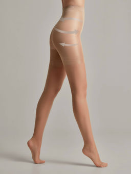 Колготки корректирующие CONTE CONTROL 20 Колготки с утягивающими шортиками bronz - Conte elegant фото 3
