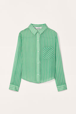 SLIM STRIPED LIMITED EDITION SHIRT - Zara фото 12