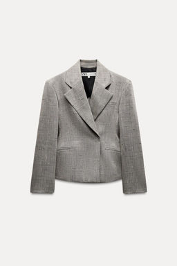ZW COLLECTION 100% WOOL BLAZER - Zara фото 3