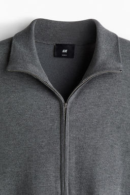 Cardigan con cremallera Slim Fit - H&m фото 7