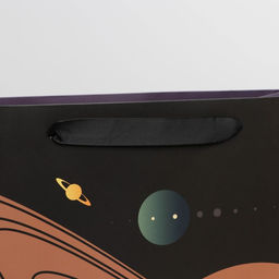 Цена за 2 шт. Пакет подарочный ламинированный, упаковка, «Космос: Pluto», L 31 х 40 х 11.5 см
