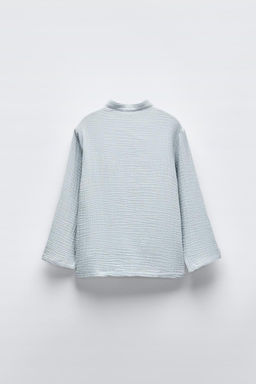 6-14 YEARS/ TEXTURED HENLEY PYJAMAS - Zara фото 4