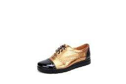 Туфли полуботинки 101.115bl.dark.gold/