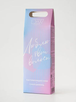 DEW Professional Набор для волос: Текстурирующий спрей + Сухой шампунь, 200 мл x 2