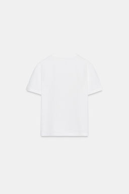 FRONT FLOWER T-SHIRT - Zara фото 9