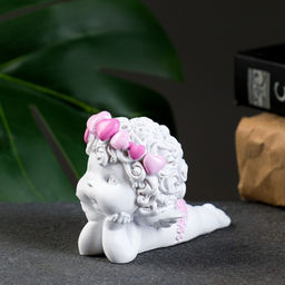 Фигура Ангел лежит личико на ручках 8?5.5?6.5 см