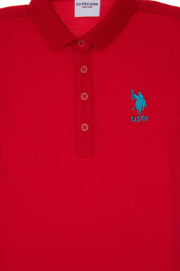 Girl Red Basic T -For Неожиданная скидка в корзине - U.s. polo assn фото 4