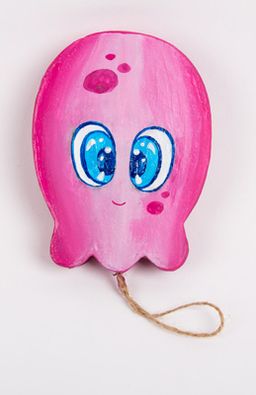 Заготовка для декорирования Love2art PAM-042 фигура папье-маше 7.5 х 10 х 1.3 см 2 шт  фото 3