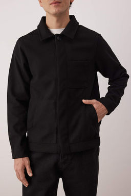 Antrasit Regular Erkek Mont TMNAW26MO00033 - Trendyolmilla фото 12