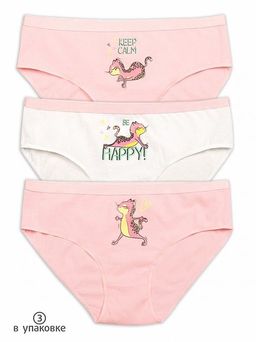 GULB4275(3шт. в упаковке) трусы для девочек